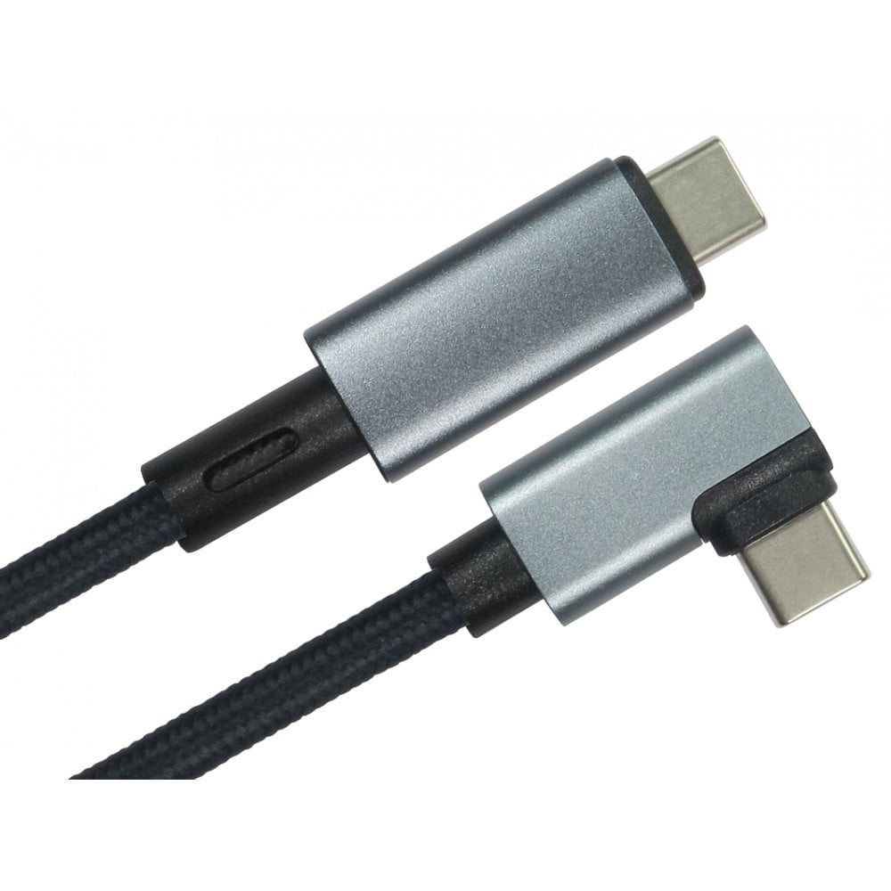 NewLink USB Cable, Male USB Type C to Male, USB 4.0 USB Type C, Black, 1 m