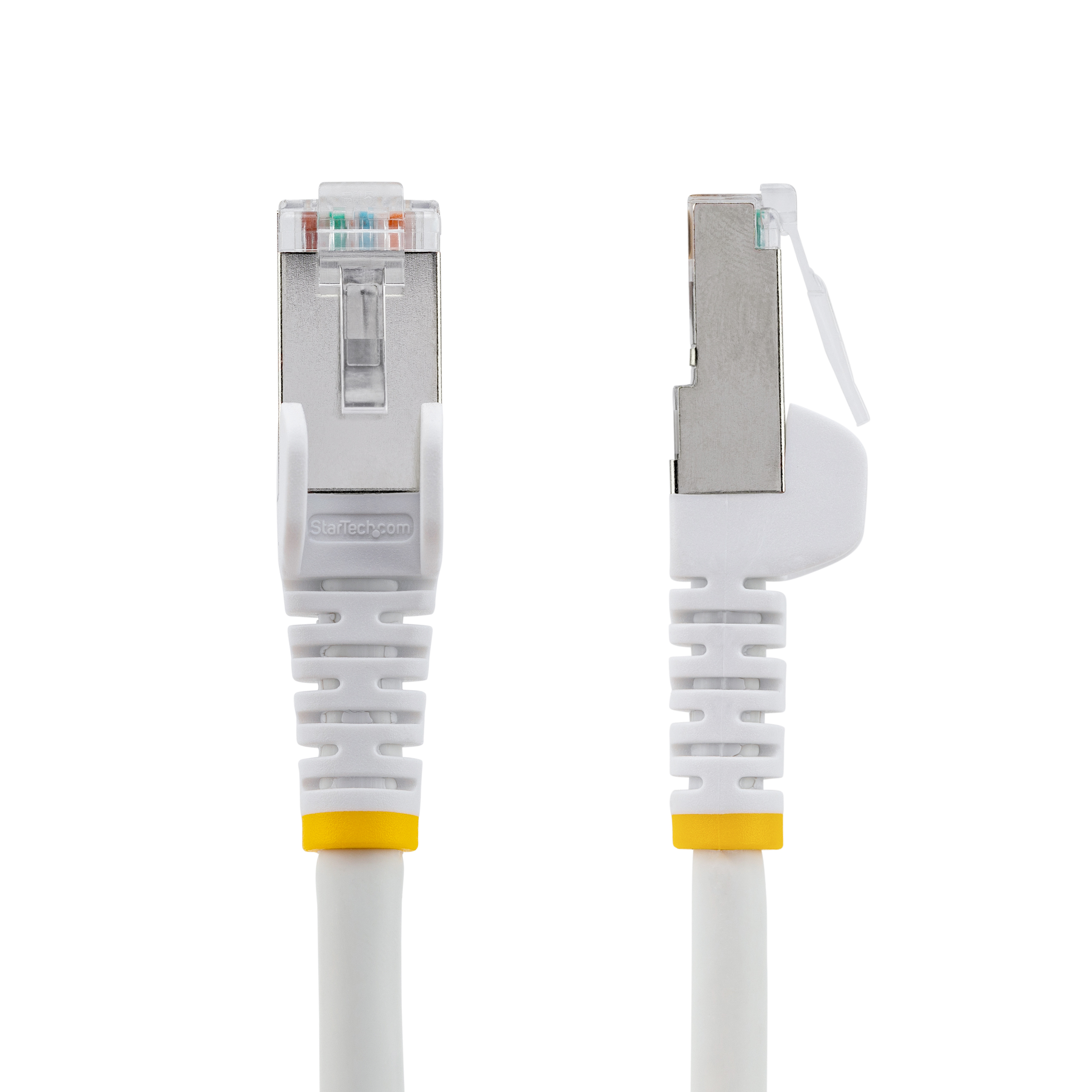 nlwh-10m-cat6a-patch StarTech.com, 10 m Cat6a Ethernet Cable, White, Shielded Screened Low Smoke Zero Halogen Sheath
