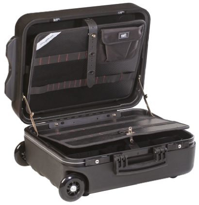GT Line 2 Drawer High Density Polyethylene Tool Case Wheeled 185 mm 453 mm 345mm