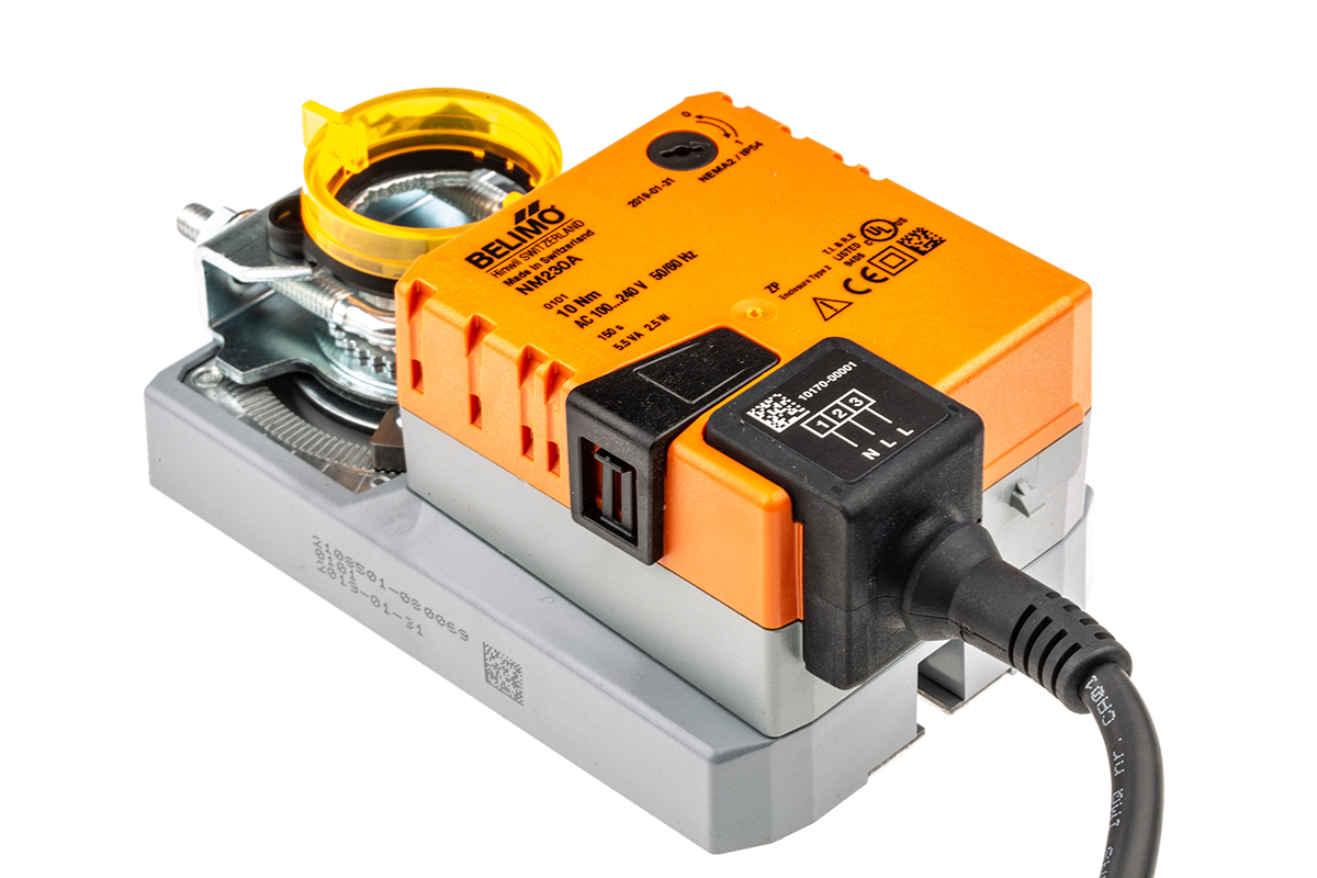 nm230a Belimo Open/Close Damper Actuator, 10 Nm, 240V ac