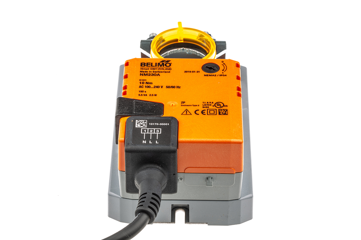 nm230a Belimo Open/Close Damper Actuator, 10 Nm, 240V ac