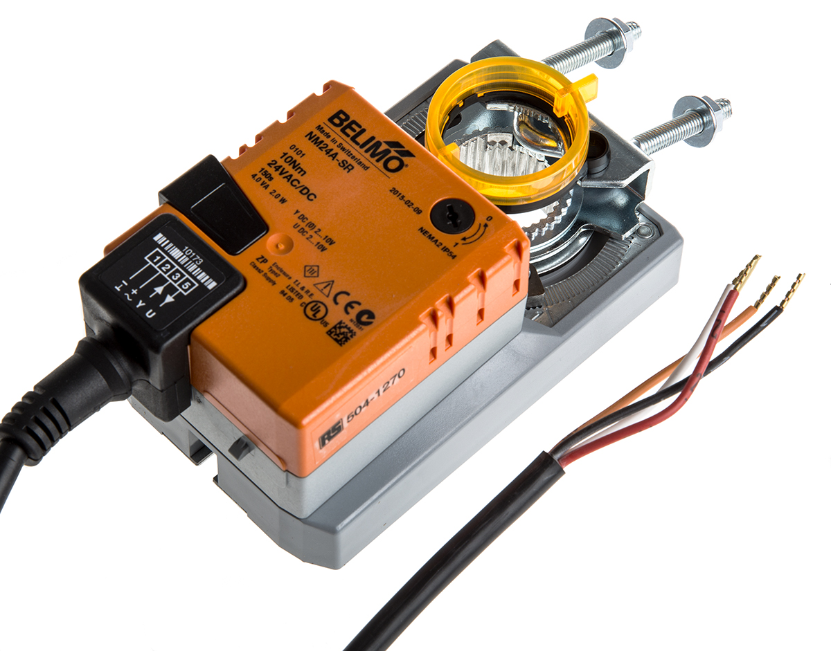 Belimo Modulating Damper Actuator, 10 Nm, 24V ac/dc