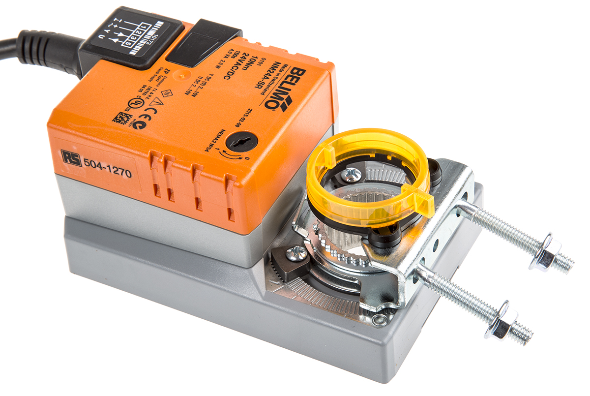 nm24a-sr Belimo Modulating Damper Actuator, 10 Nm, 24V ac/dc