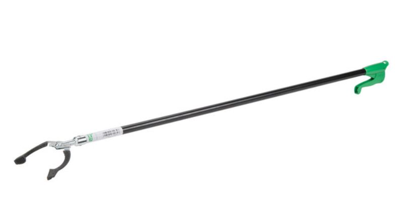 Unger Litter picker 0.25 lb Extendable Pick Up Tool, 2438 mm Durable Steel Handle Steel