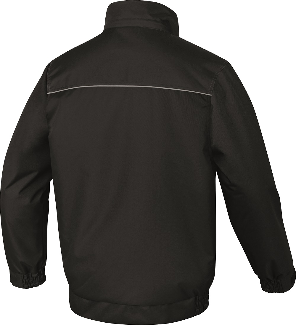 nort3noxx Delta Plus NORTHWOOD3 3 Black, Grey, Abrasion Resistant Work Jacket, 2XL 1 EA