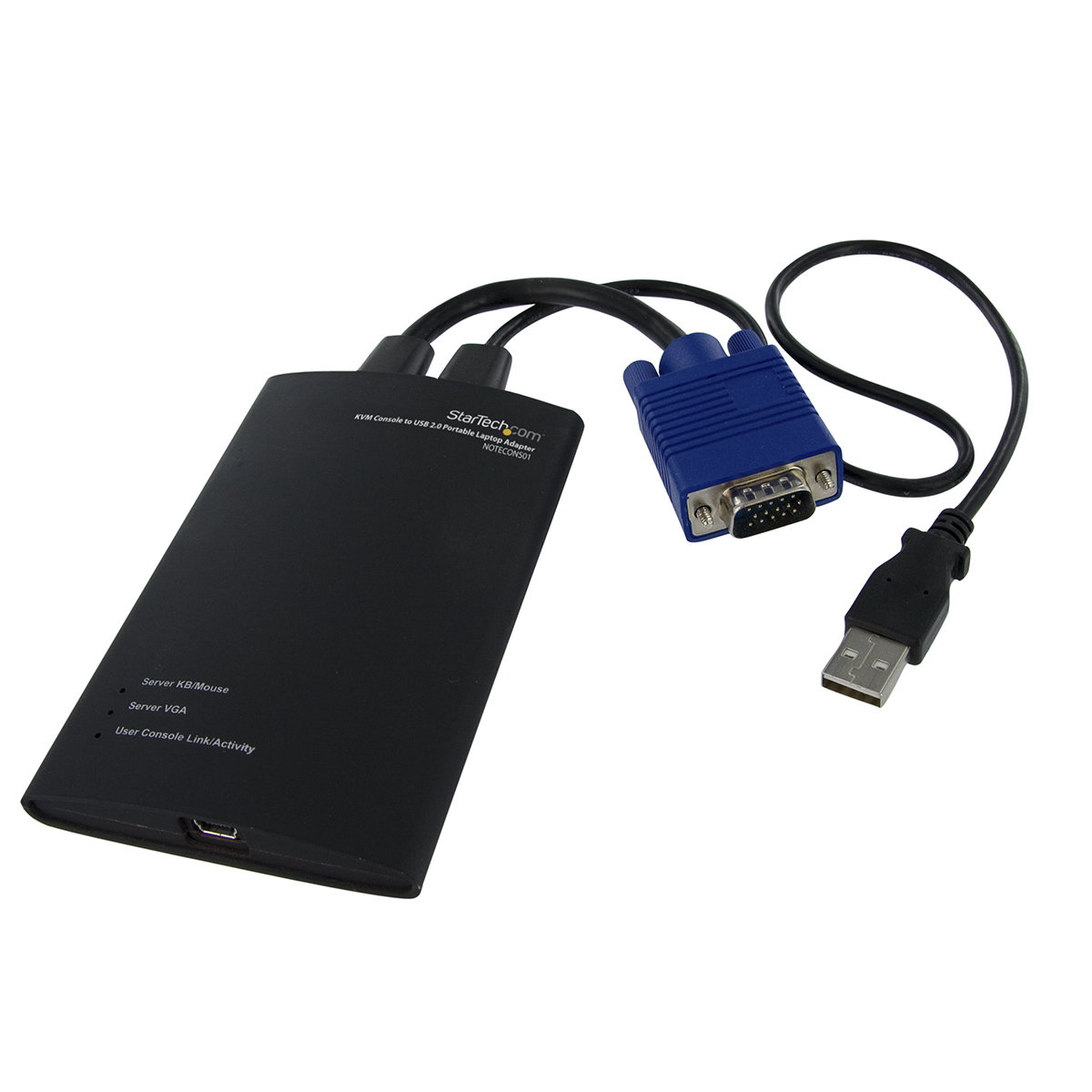 StarTech.com 1 Port 1 Displays USB VGA KVM Switch 1920 x 1200 pixel Maximum Resolution