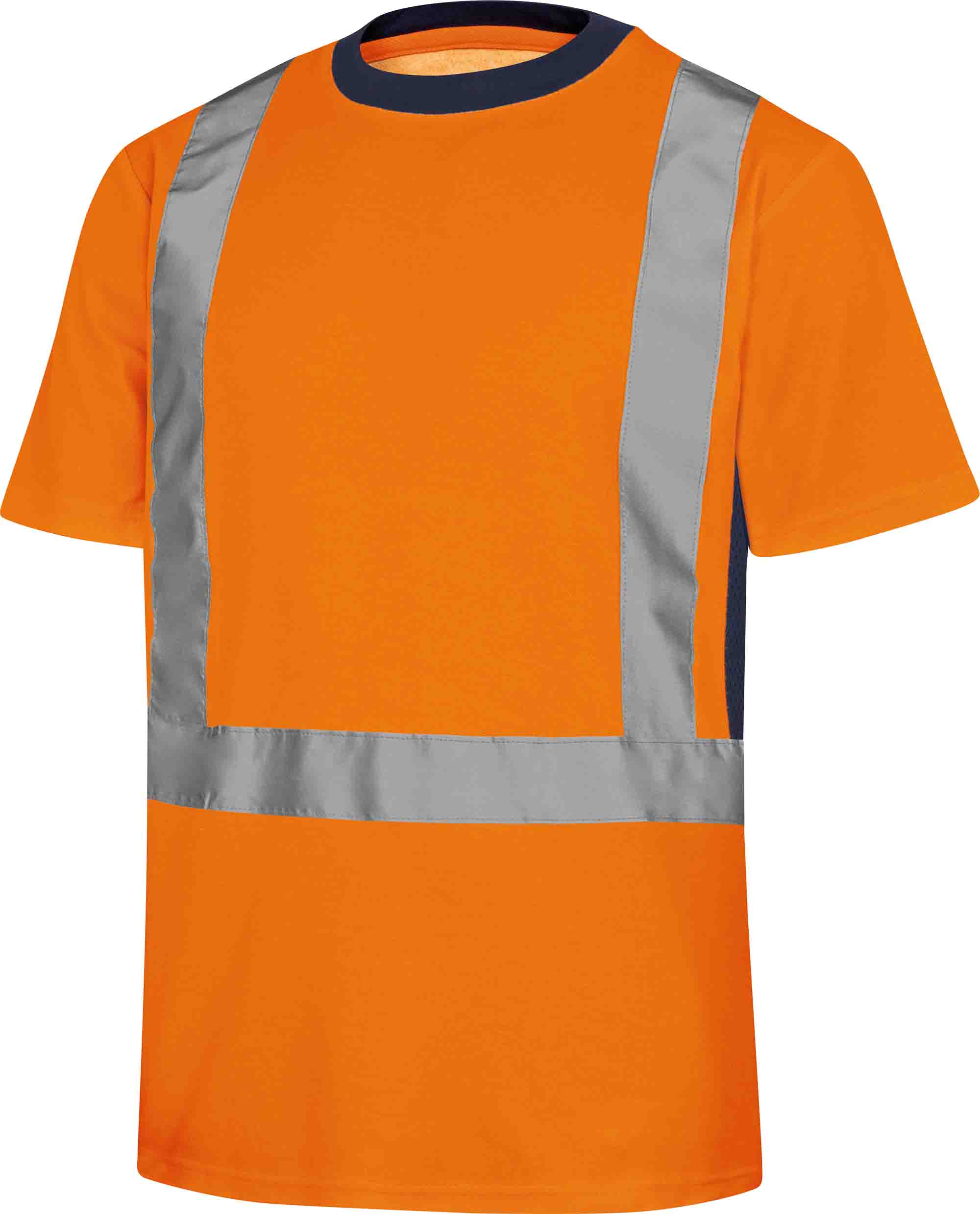 Delta Plus Fluorescent Orange Unisex Hi Vis T-Shirt L