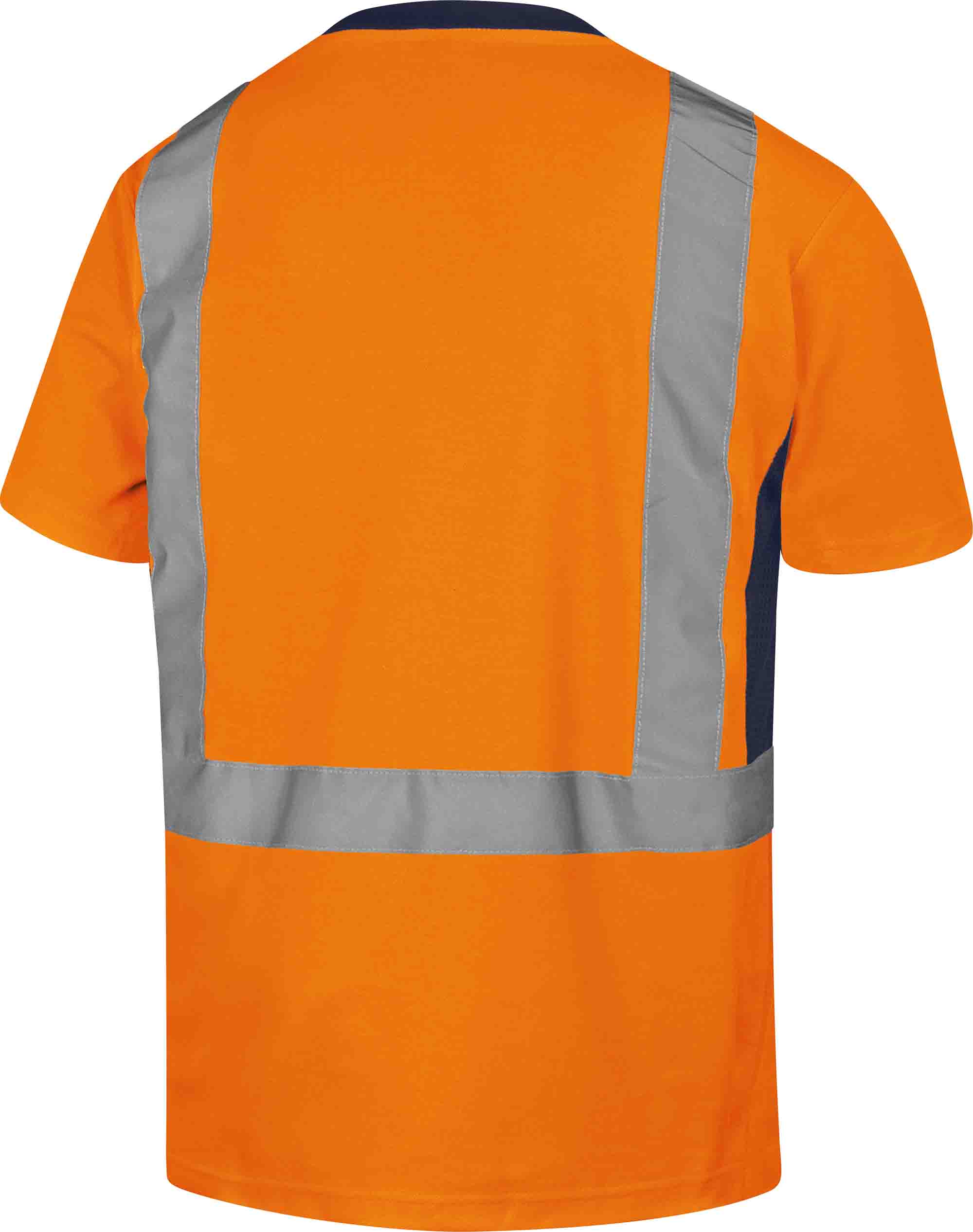 novaorpt Delta Plus Fluorescent Orange Unisex Hi Vis T-Shirt S