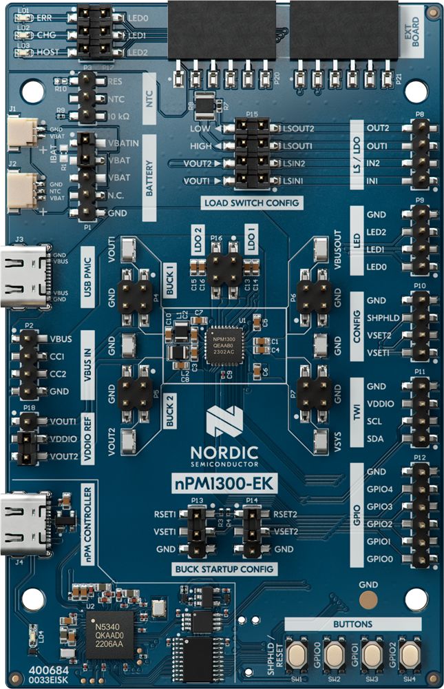 Nordic Semiconductor nPM1300 EK Evaluation Kit for nPM1300 for nPM1300