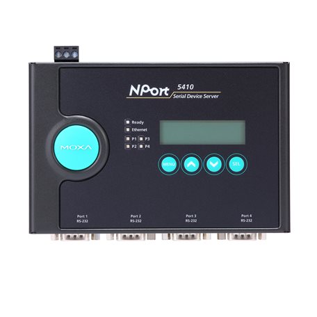MOXA Device Server 4, 921.6 kbps Baud Rate