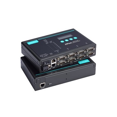 MOXA Serial Device Server 8, 921.6 kbps Baud Rate