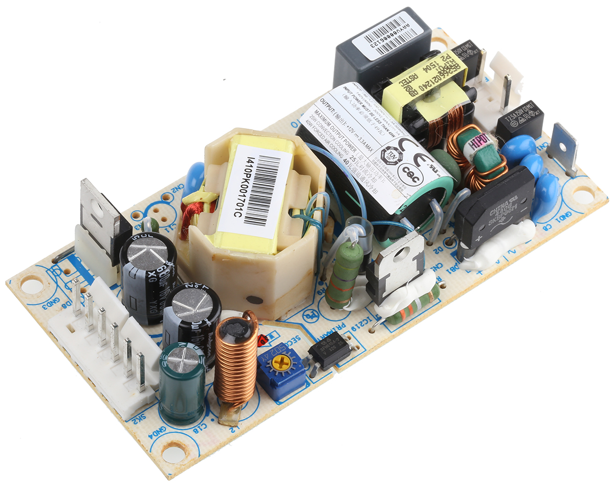 Artesyn Switching Power Supply, NPS23-M 12V dc, 3.3A, 25 W, Input 127 V dc, 90V ac to  300V dc