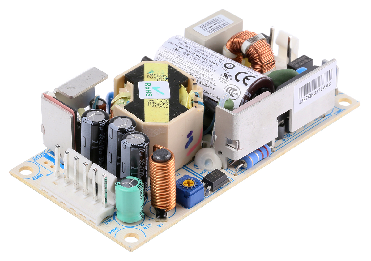 Artesyn Switching Power Supply, NPS65-M 24V dc, 2.75A, 60 W, Input 127 V dc, 90V ac to  300V dc