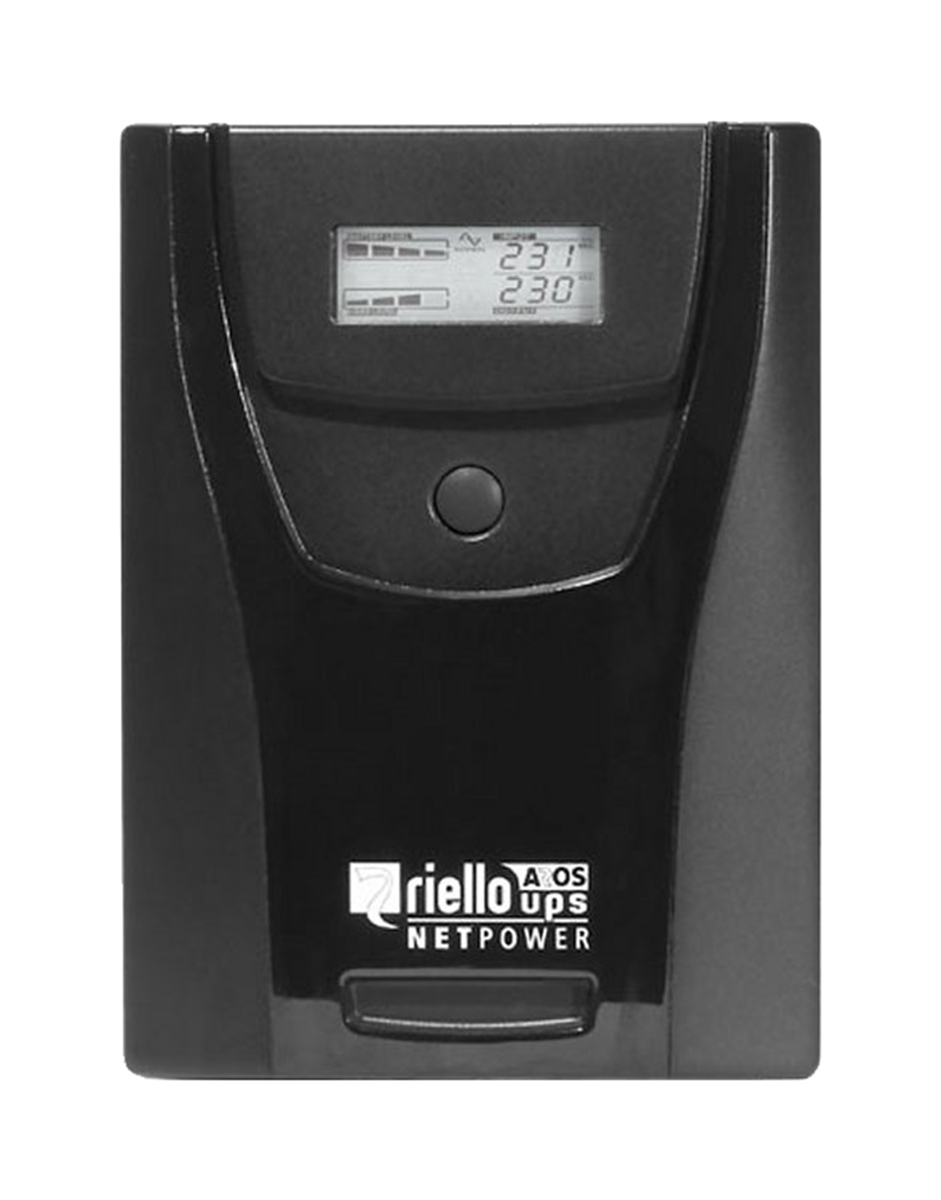 Riello 220V ac, 240 V ac Input Stand Alone Uninterruptible power supply, 800 VA, Net Power 480 W