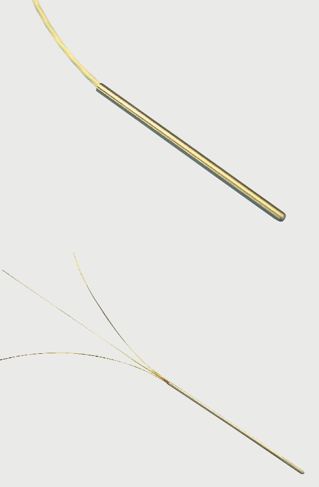 Netsushin RTD RTD Sensor 1 mm Dia, 50 mm Long, 200 °C Max