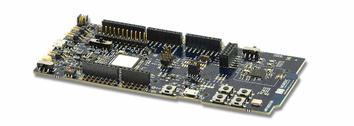 Nordic Semiconductor nRF52833 DK nRF52833 ANT, ANT, Thread, Bluetooth Low Energy, ZigBee Development Kit for NRF52833