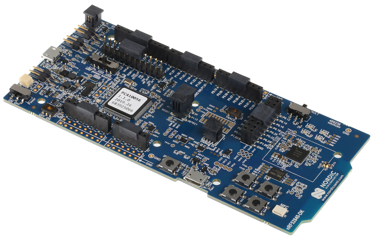 nrf52840-dk Nordic Semiconductor nRF52840 SoC nRF52840 Bluetooth Development Kit for NRF52840 SoC 2.4 GHz NRF52840-DK