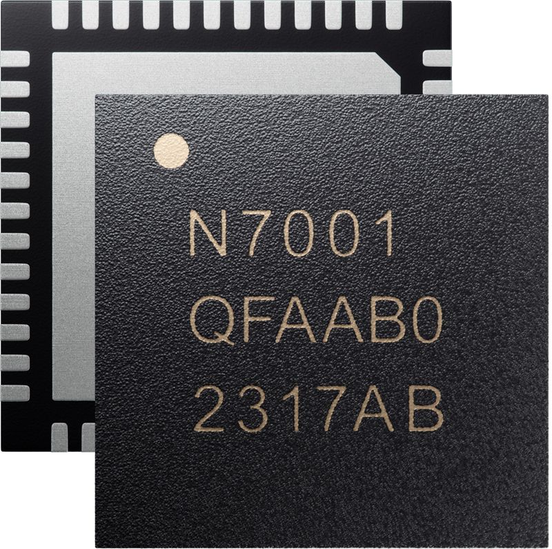 Nordic Semiconductor nRF7001-QFAA-R7 RF Transceiver, 48-Pin QFN-48