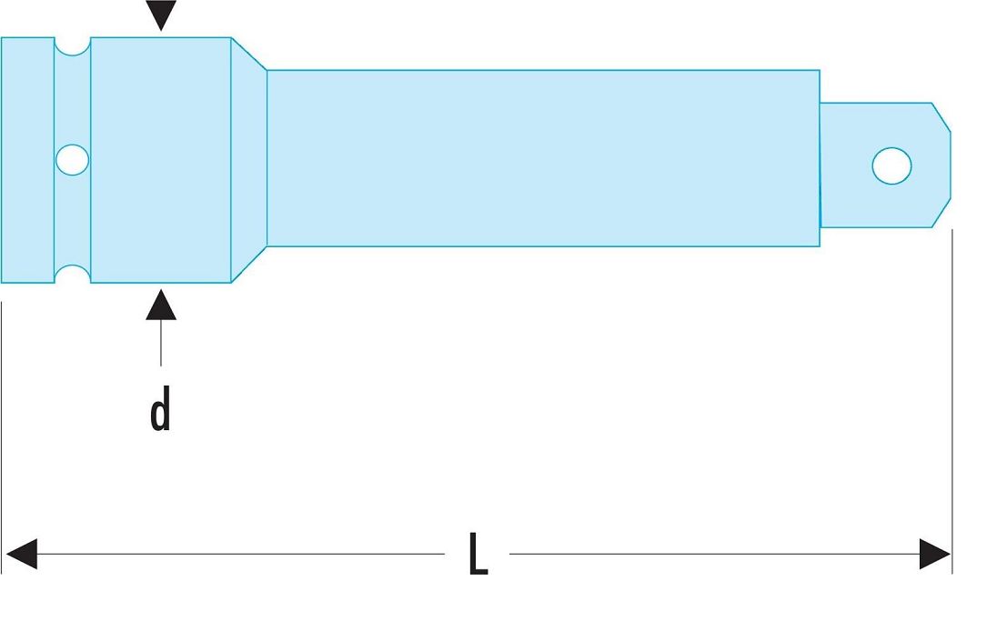 ns210a Facom NS.210A 12.7 mm Square Drive Extension, 75mm Overall