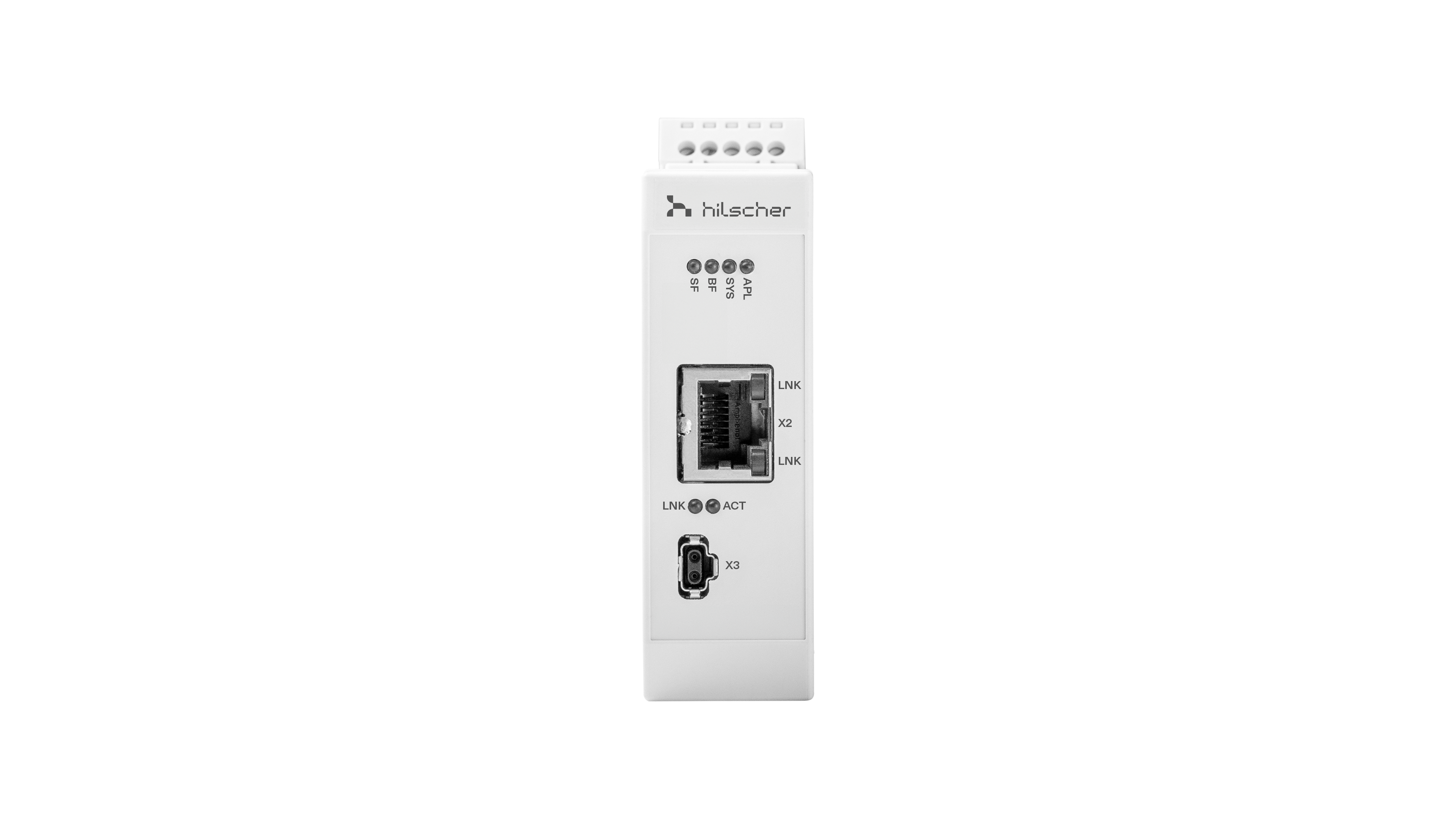 Hilscher RJ45 Ethernet Media Converter, 100Mbps