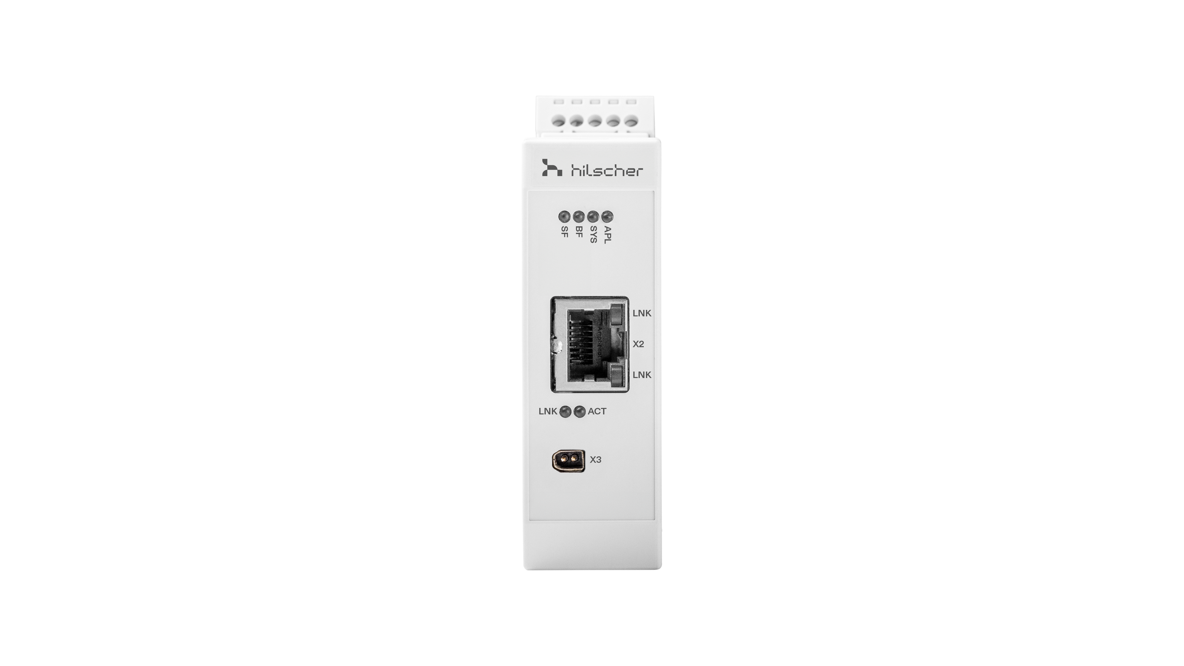 Hilscher RJ45 Ethernet Media Converter, 100Mbps