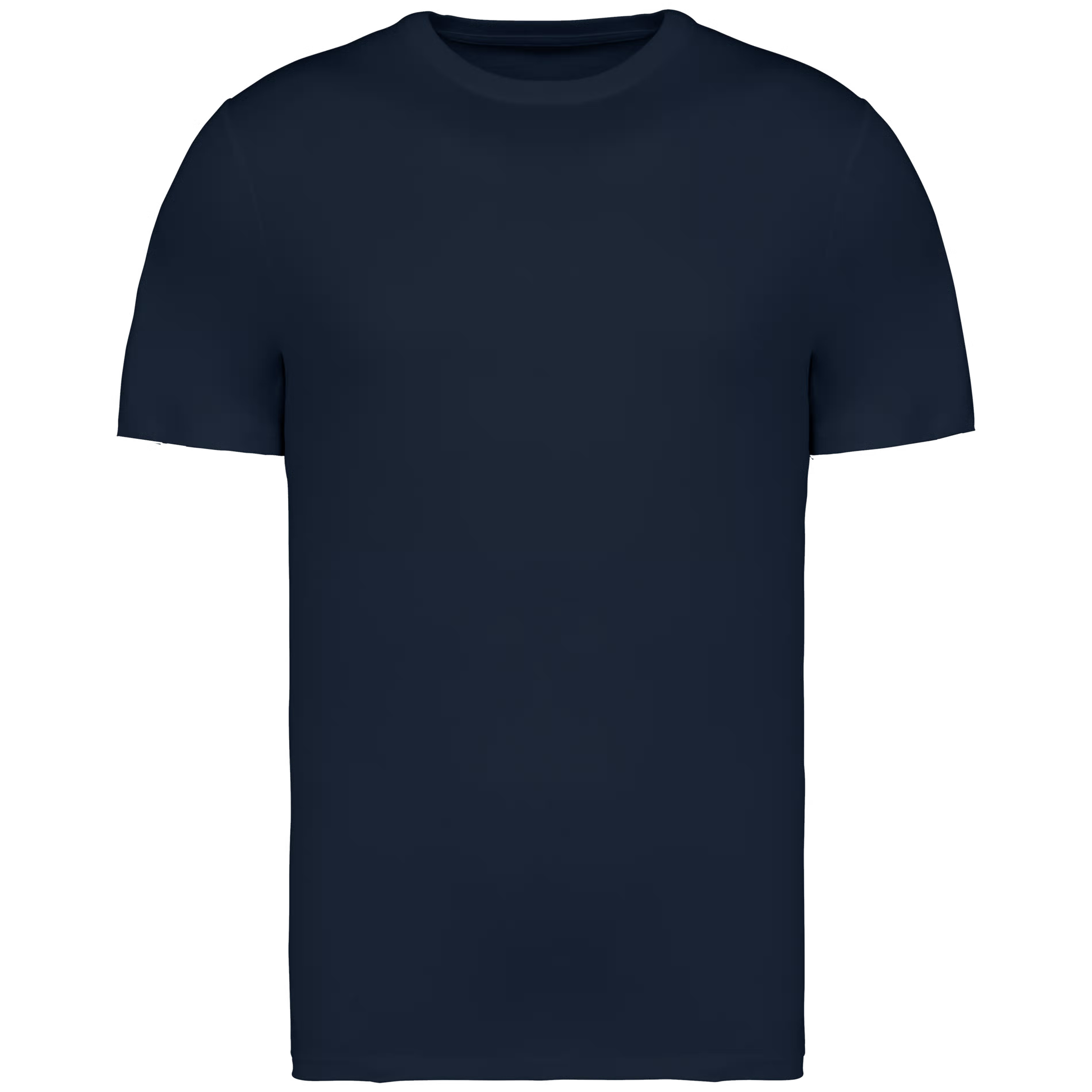KARIBAN Blue 100% Cotton Short Sleeve T-Shirt L
