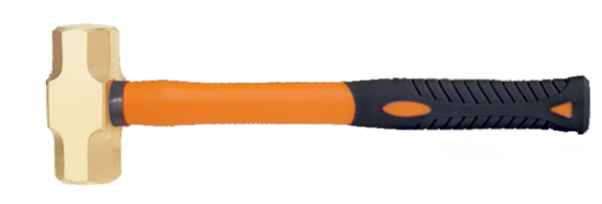 Bahco Aluminium Bronze Head Sledge Hammer with Fibreglass Handle, 4.5 kg