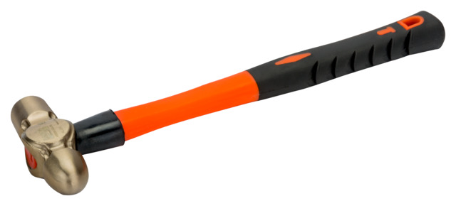 Bahco Aluminium Bronze Head Ball-Pein Hammer with Fibreglass Handle, 590 g