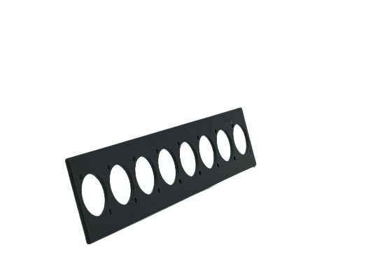 Re-An Products XLR Modular Panel 8 Port Patch Panel