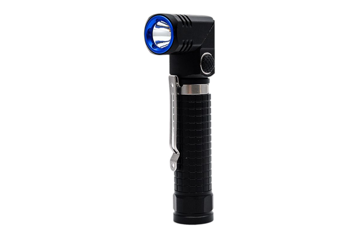Nightsearcher LED Torch Black Rechargeable