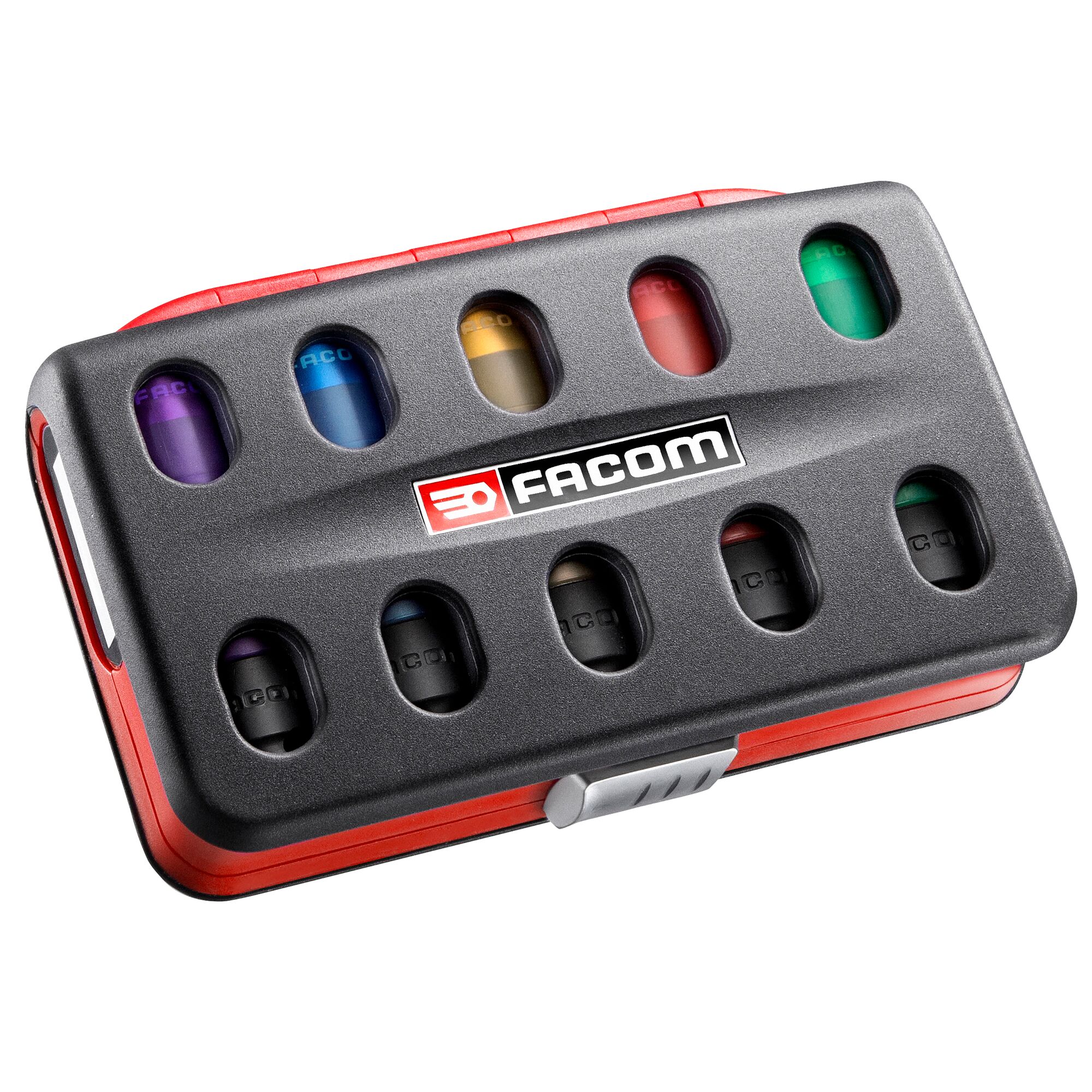 nsi5lpb Facom 5-Piece 1/2 in 6 Point Socket Set