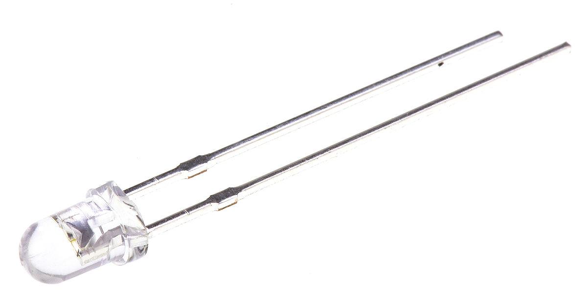 nspb310b Nichia 3.2 V Blue LED 3 mm (T-1) Through Hole NSP NSPB310B