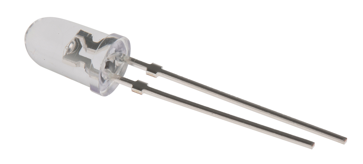 Nichia 3.1 V White LED 5 mm (T-1 3/4) Through Hole NSPW500GS-K1