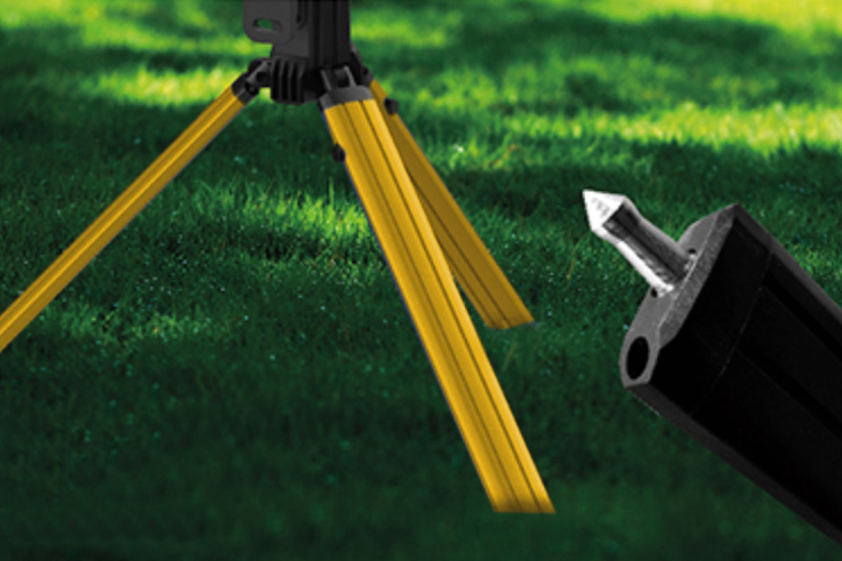 nstowerpro-5k Nightsearcher Rechargeable LED Floodlight Work Light, 5000 lm, 7.4V, IPX4