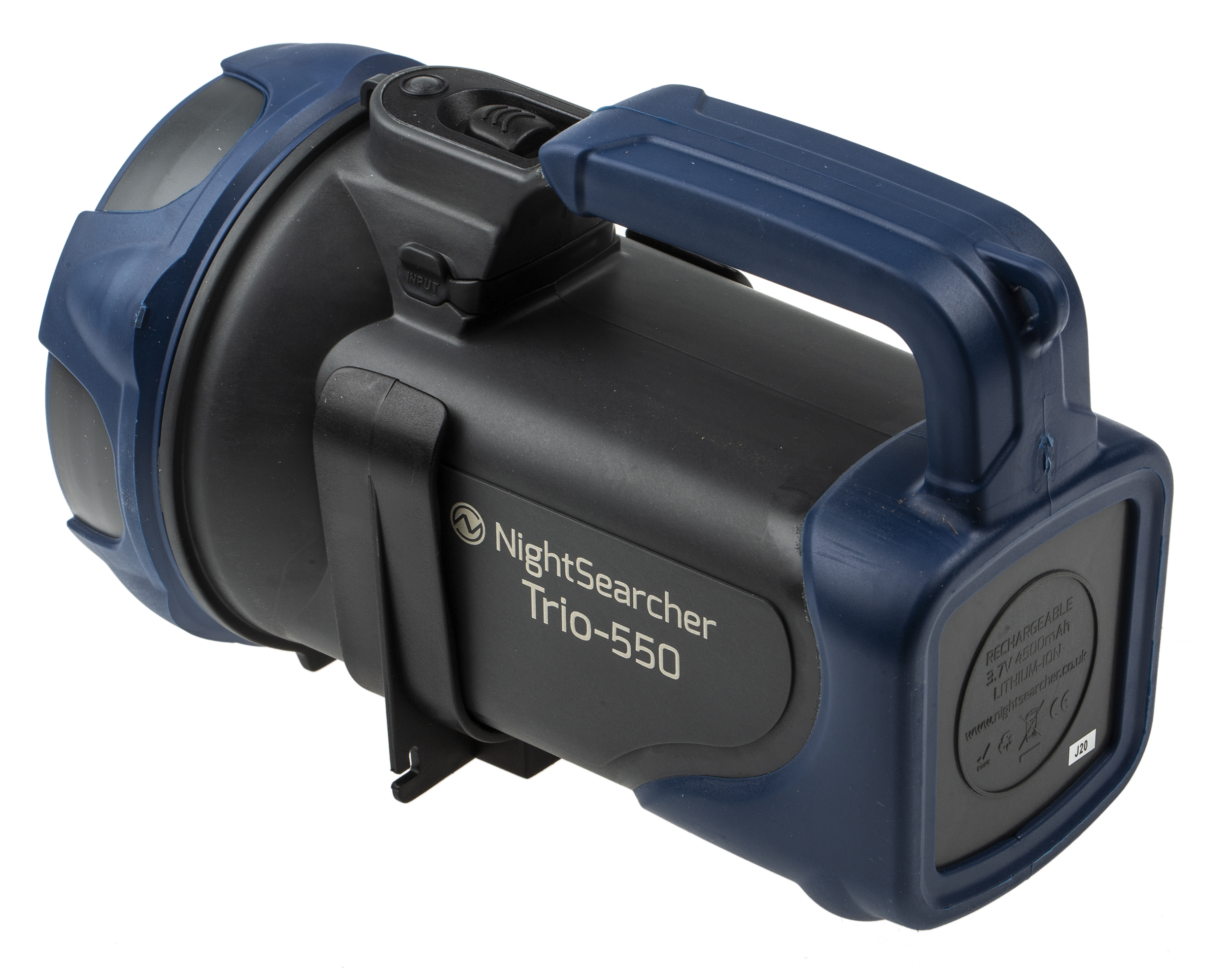 nstrio550 Nightsearcher LED Searchlight Grey, Yellow, Blue Rechargeable