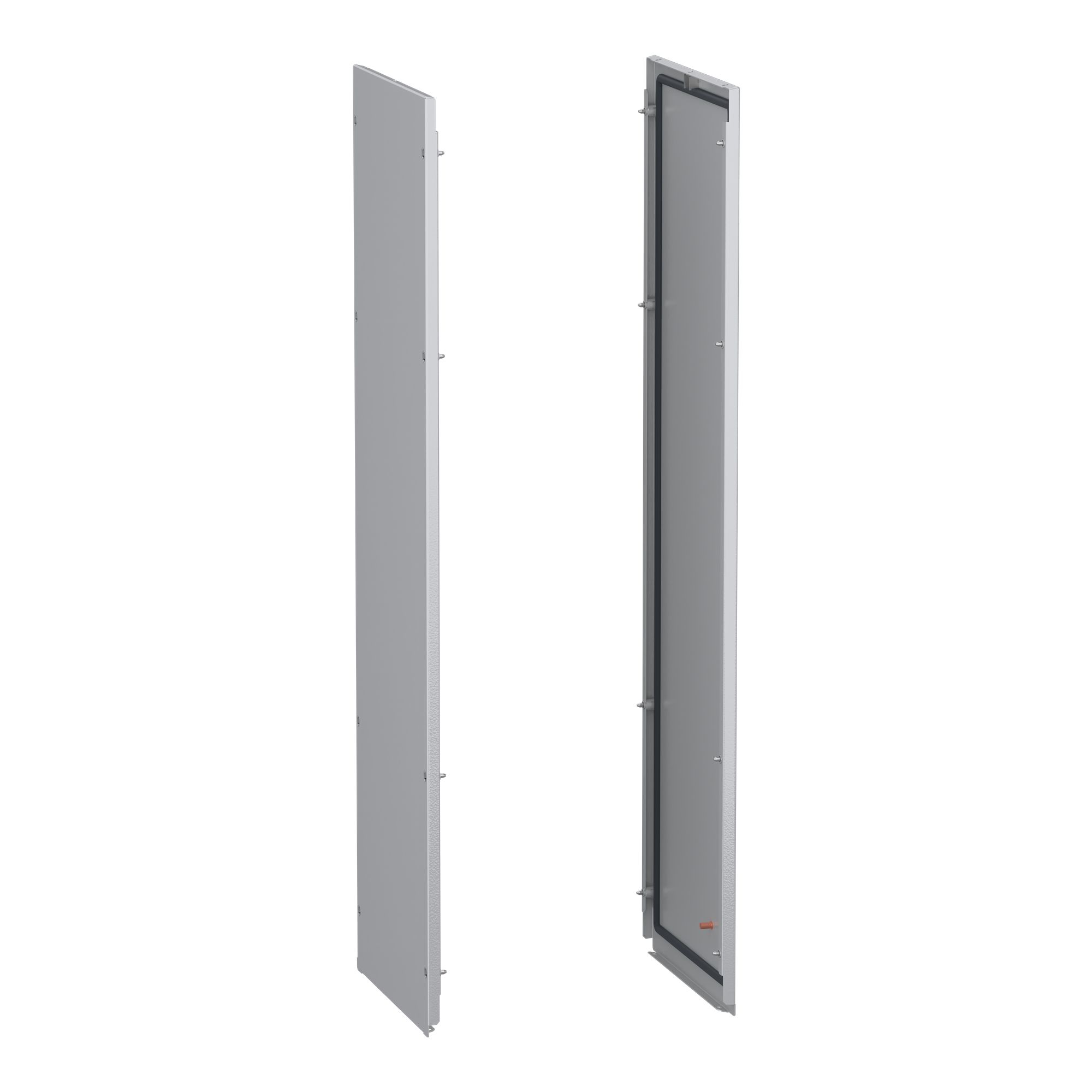 Schneider Electric PanelSeT SFN Accessoires Series RAL 7035 Grey Steel Side, 1200 mm H, 400mm W, 400 mm D, 1200 mm L,