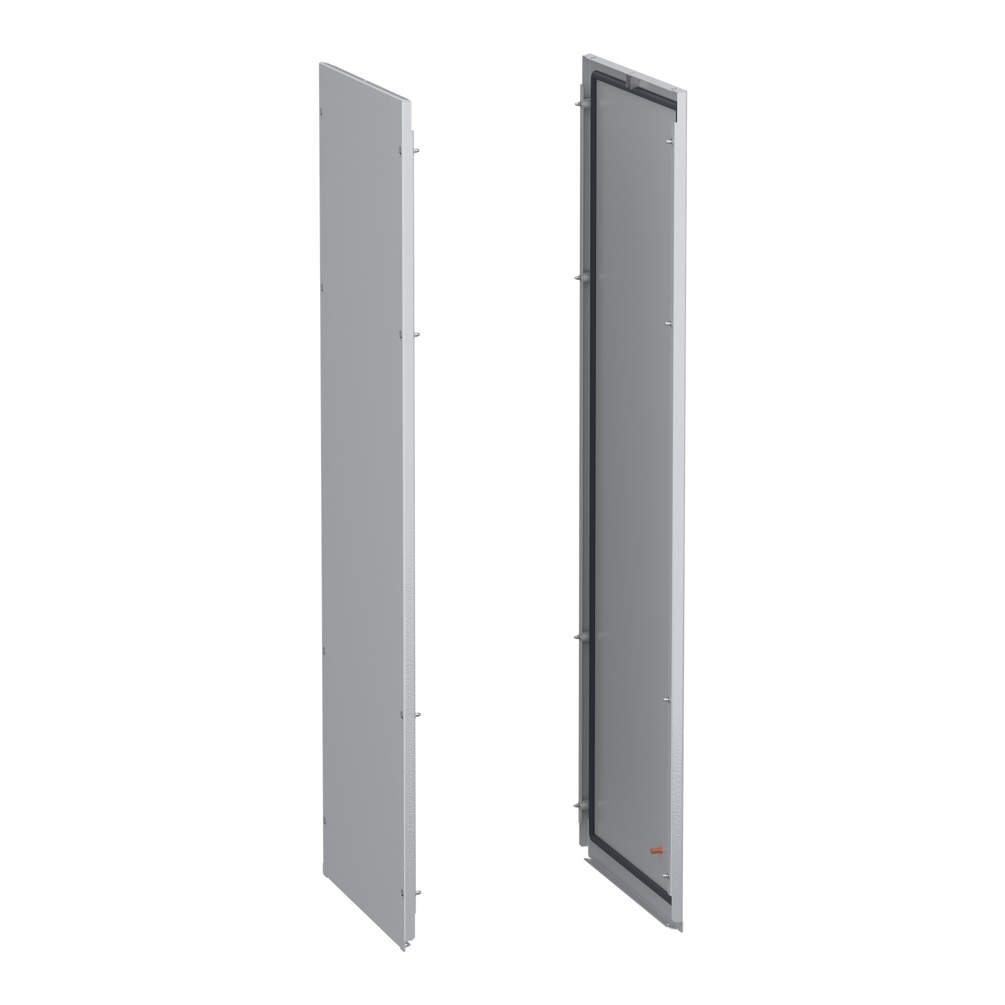 Schneider Electric PanelSeT SFN Accessoires Series RAL 7035 Grey Steel Side, 1200 mm H, 500mm W, 500 mm D, 1200 mm L,