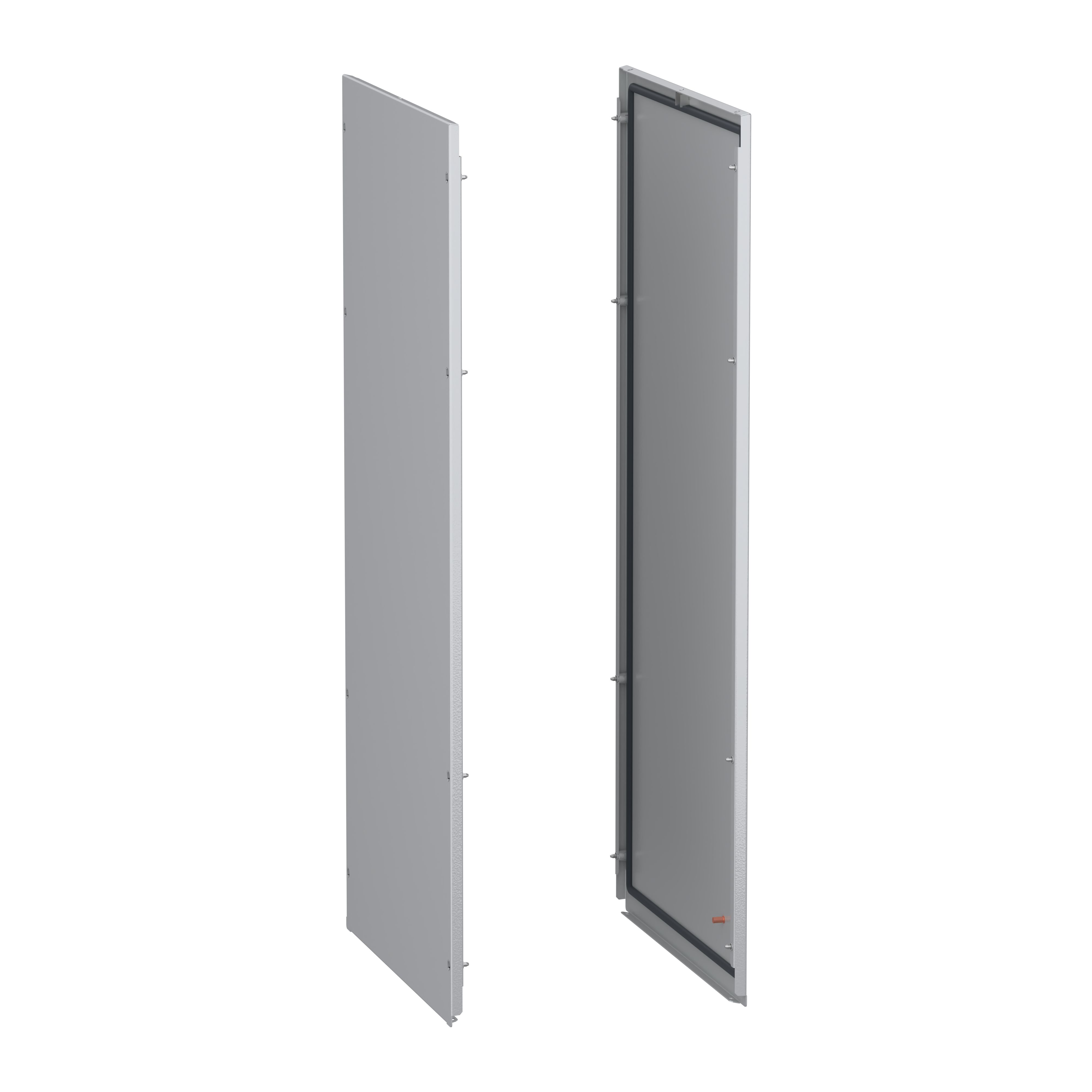 Schneider Electric PanelSeT SFN Accessoires Series RAL 7035 Grey Steel Side, 1200 mm H, 600mm W, 600 mm D, 1200 mm L,