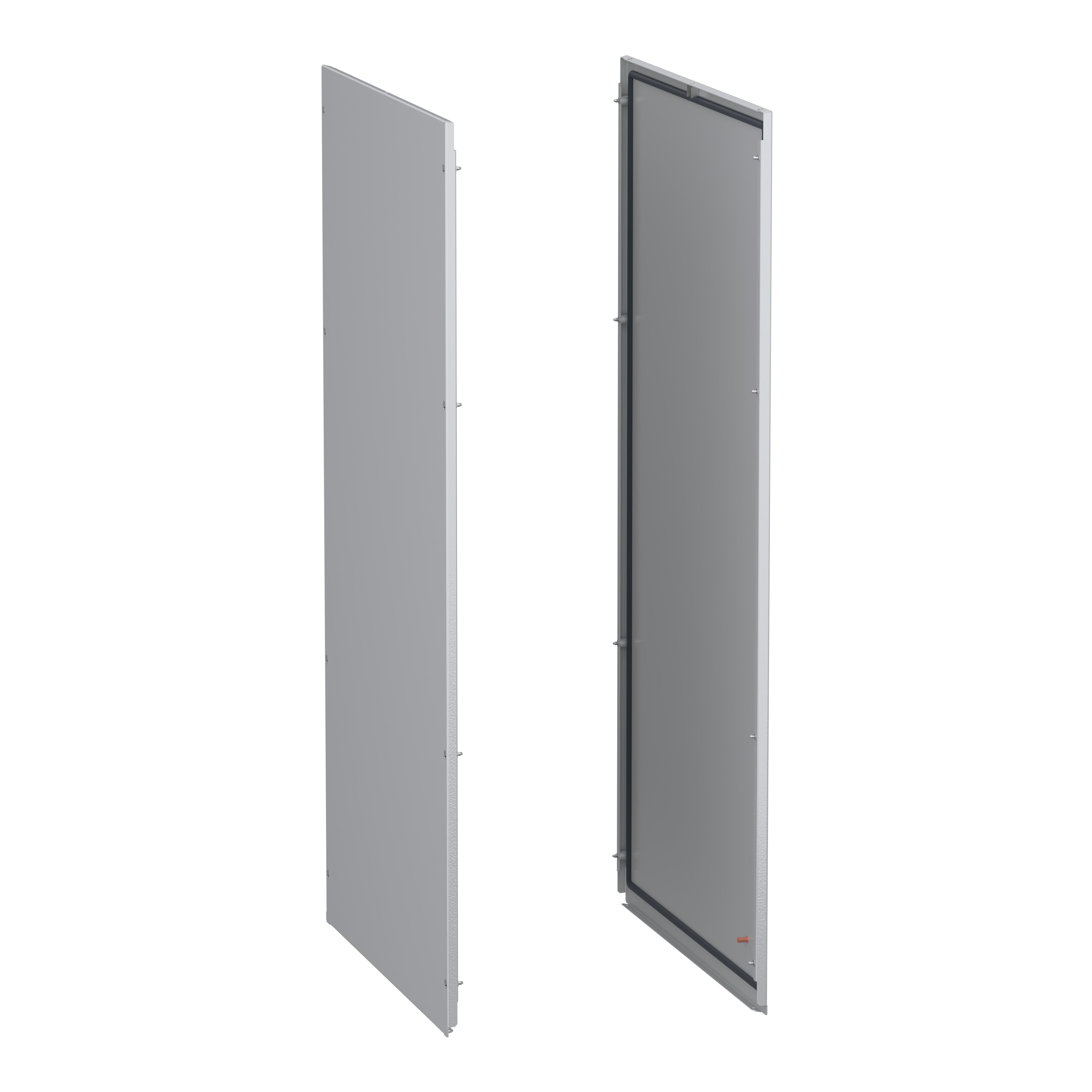 Schneider Electric PanelSeT SFN Accessoires Series RAL 7035 Grey Steel Side, 1400 mm H, 800mm W, 800 mm D, 1400 mm L,