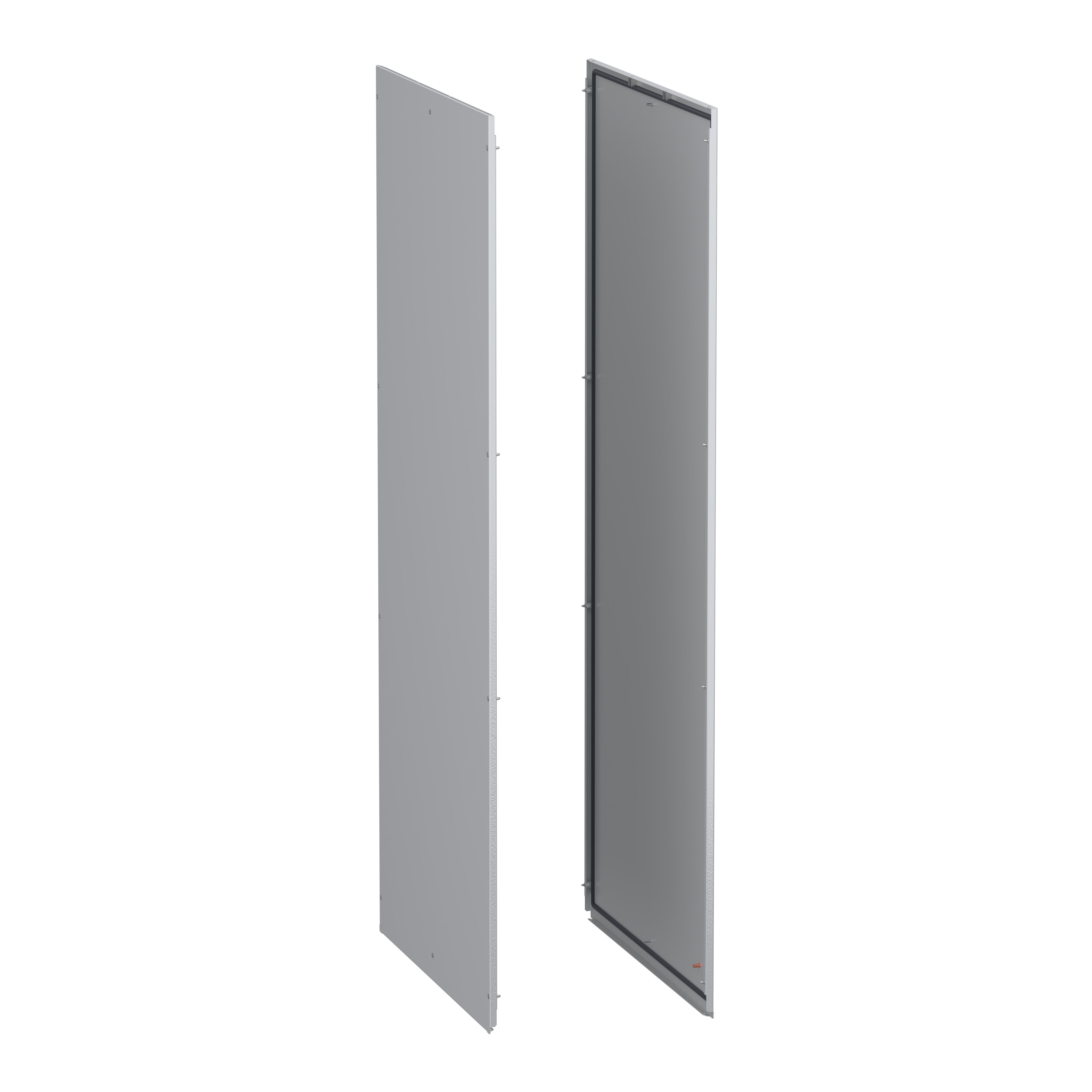 Schneider Electric PanelSeT SFN Accessoires Series RAL 7035 Grey Steel Side, 2000 mm H, 1m W, 1000 mm D, 2000 mm L, for