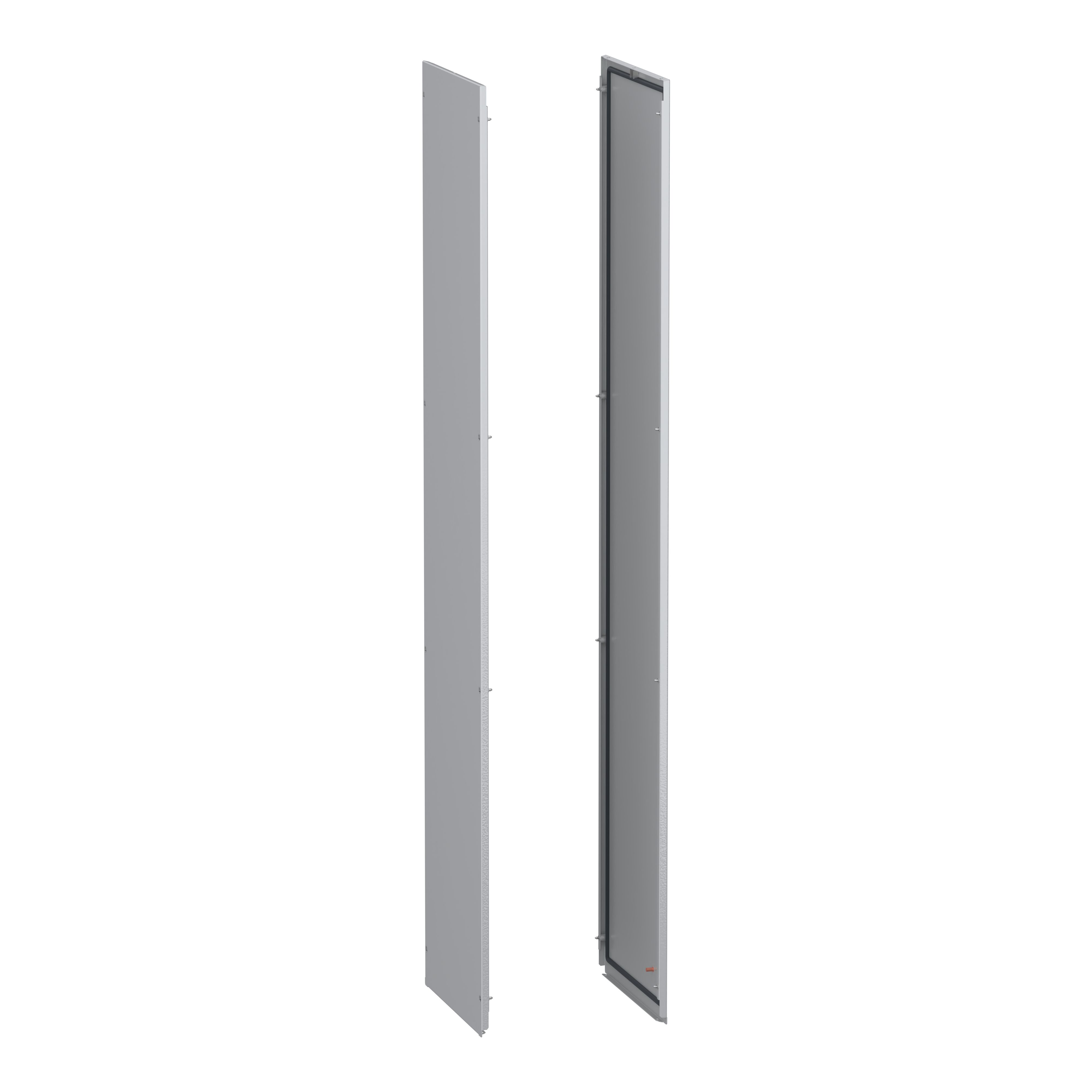 Schneider Electric PanelSeT SFN Accessoires Series RAL 7035 Grey Steel Side, 2000 mm H, 500mm W, 500 mm D, 2000 mm L,