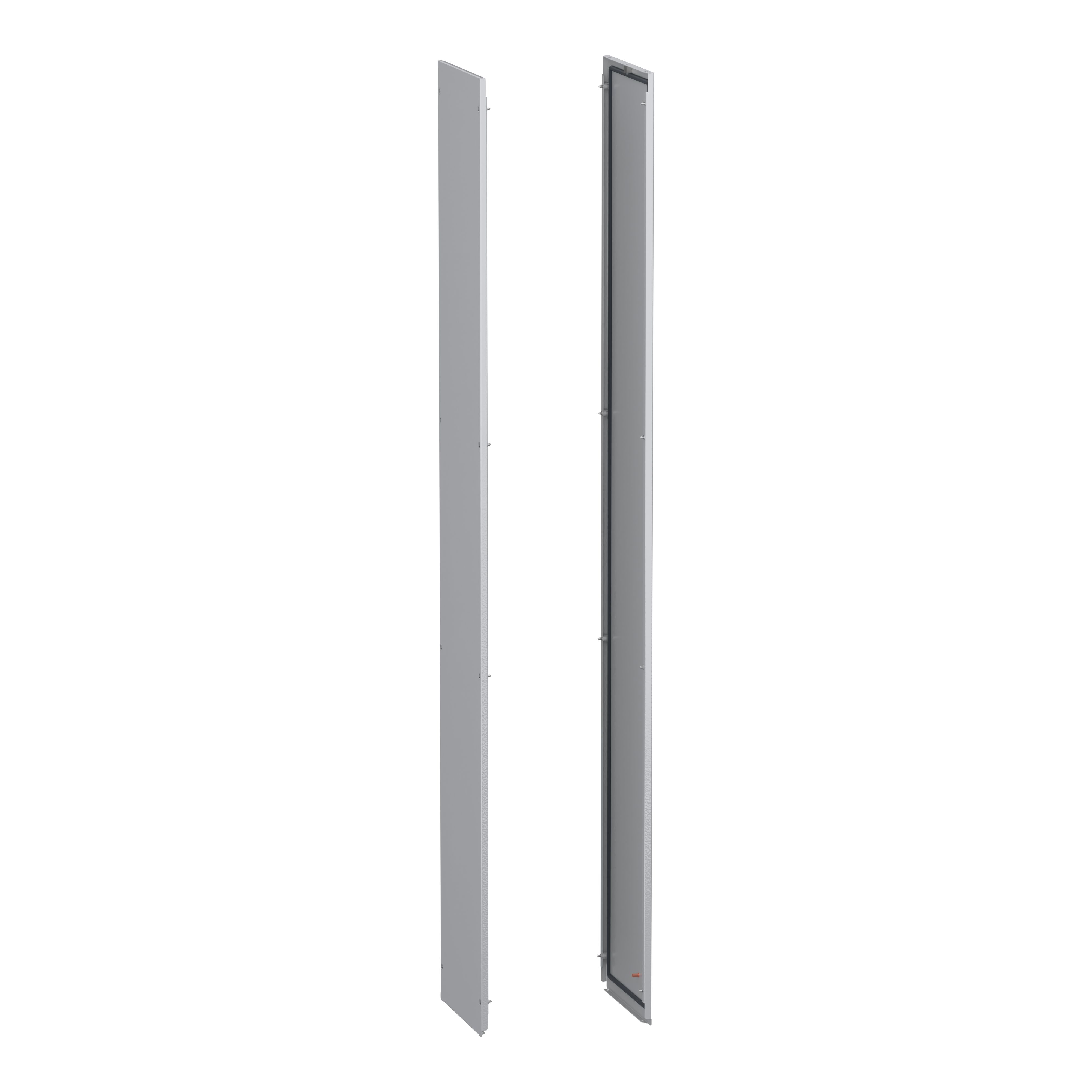Schneider Electric PanelSeT SFN Accessoires Series RAL 7035 Grey Steel Side, 2200 mm H, 400mm W, 400 mm D, 2200 mm L,