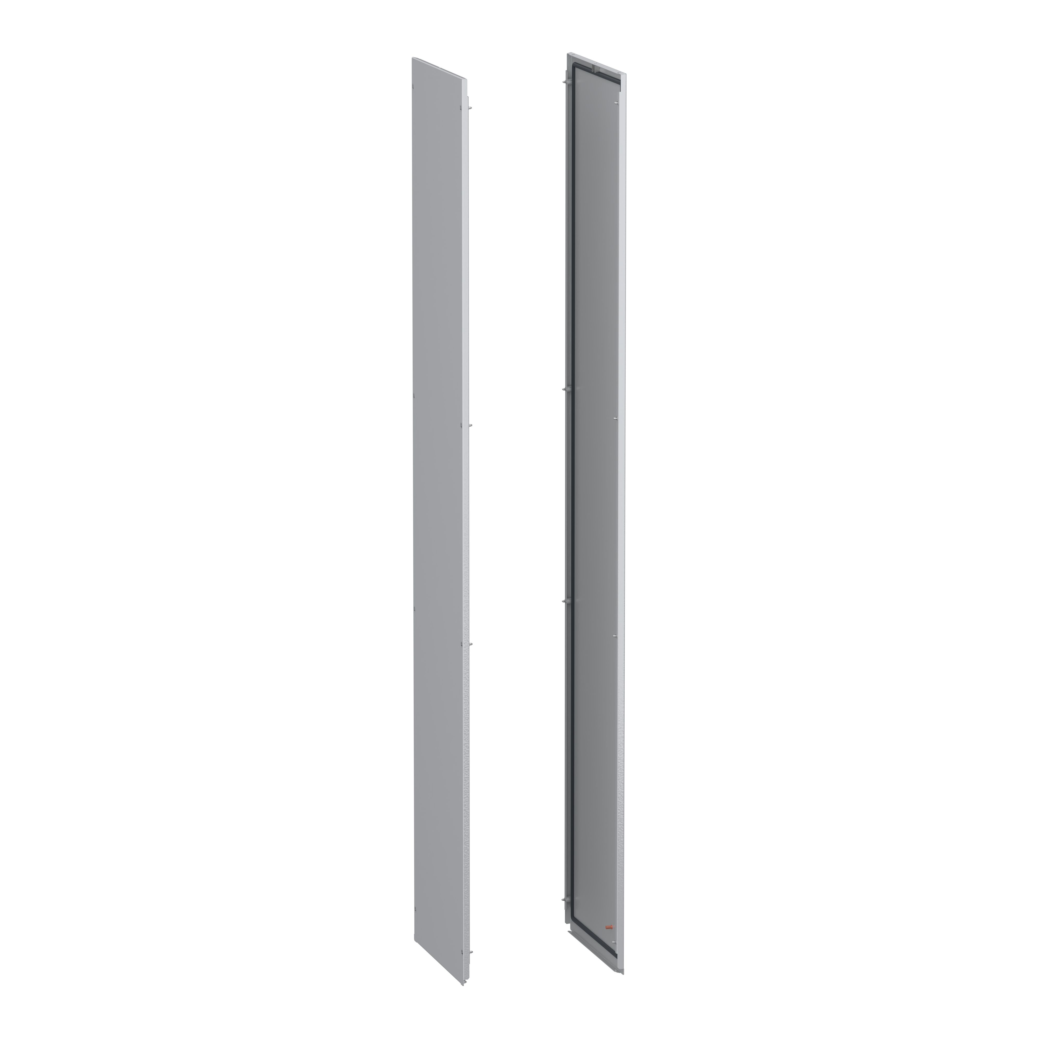 Schneider Electric PanelSeT SFN Accessoires Series RAL 7035 Grey Steel Side, 2200 mm H, 500mm W, 500 mm D, 2200 mm L,