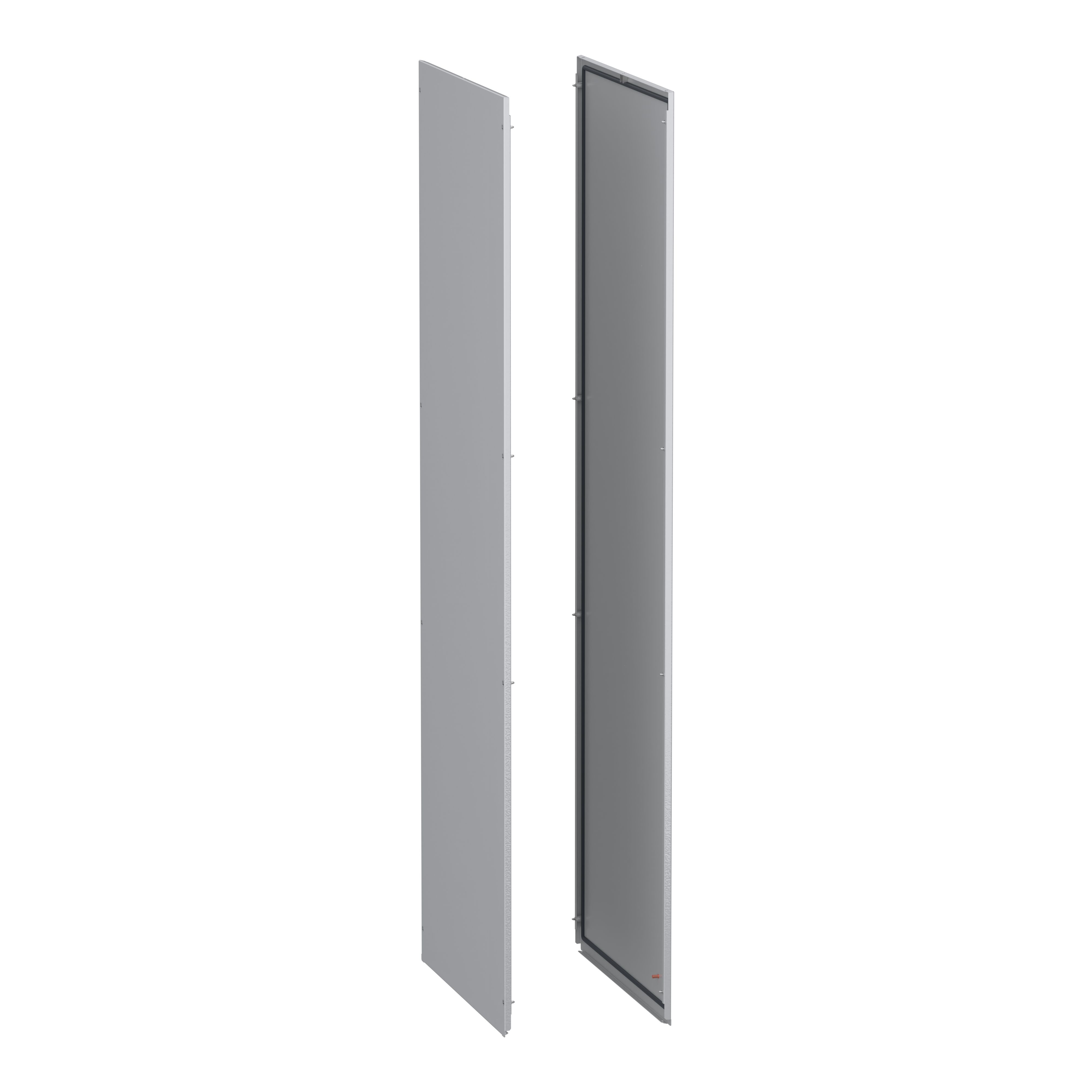 Schneider Electric PanelSeT SFN Accessoires Series RAL 7035 Grey Steel Side, 2200 mm H, 800mm W, 800 mm D, 2200 mm L,