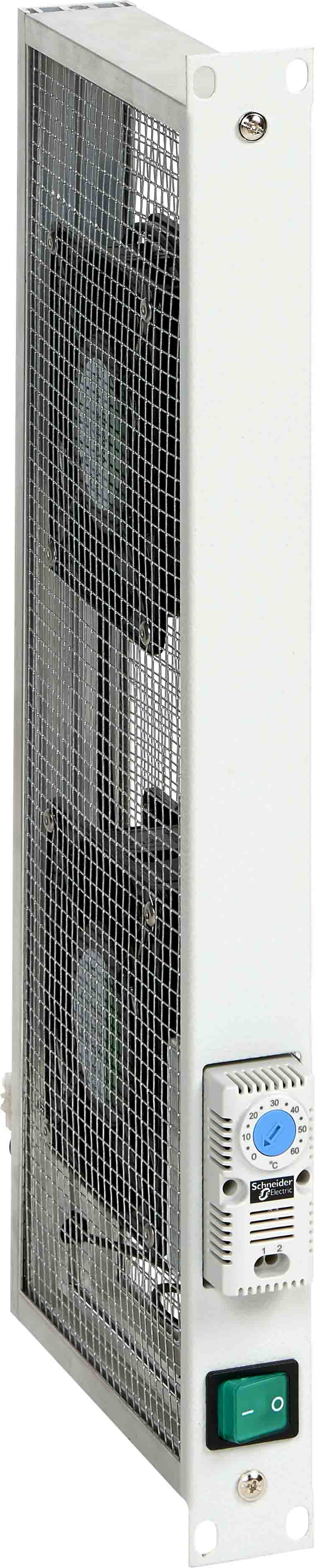 Schneider Electric 2 Fan Fan Tray, 1 U