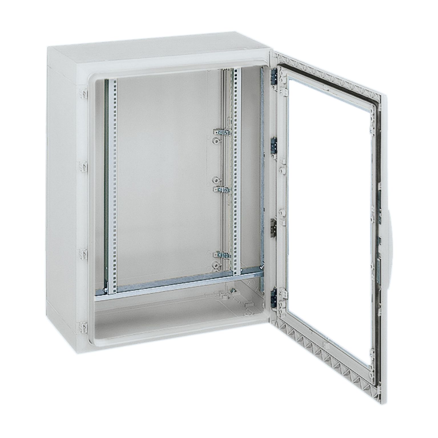 Schneider Electric PanelSeT Series 17 U Steel 19 in Wall Cabinet , 1000 mm Height 750 mm