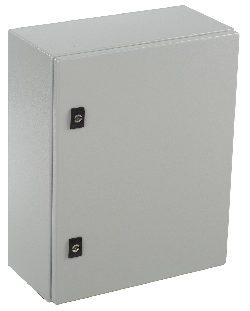 Schneider Electric Spacial CRN Series Steel Wall Box, IP66, 500 mm x 400 mm x 200 mm