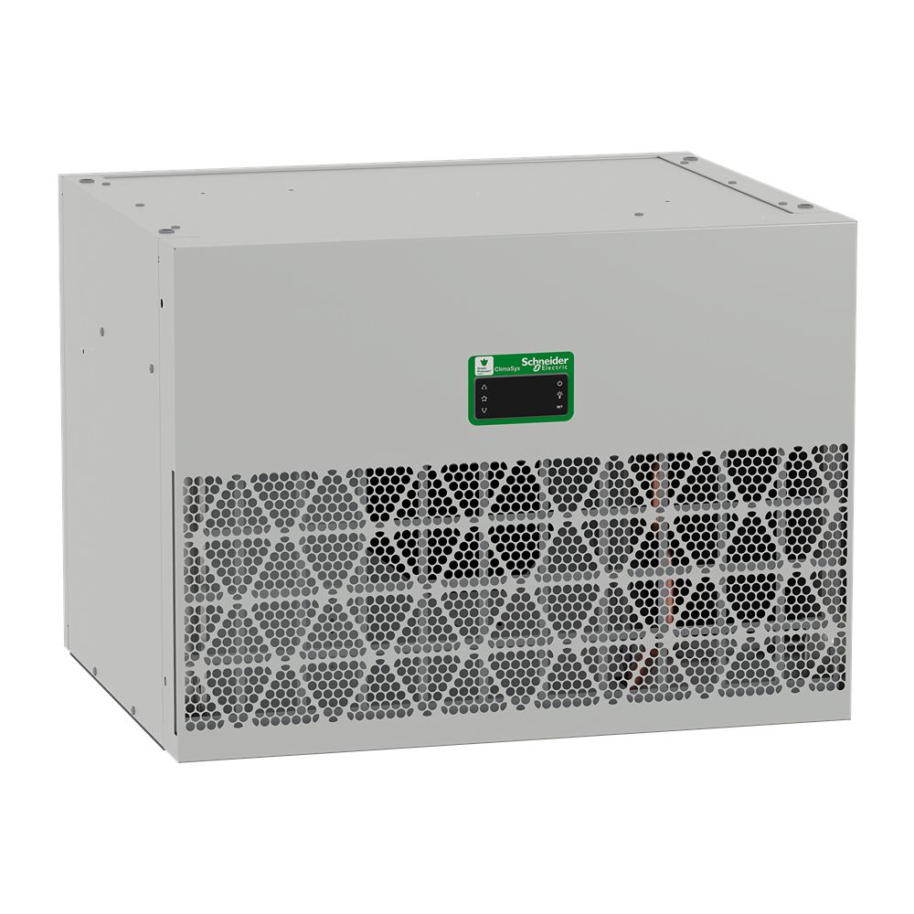 Schneider Electric ClimaSys Series Enclosure Cooling Unit, 2100W, 850 m³/h 460V ac 435 mm 595mm 475 mm