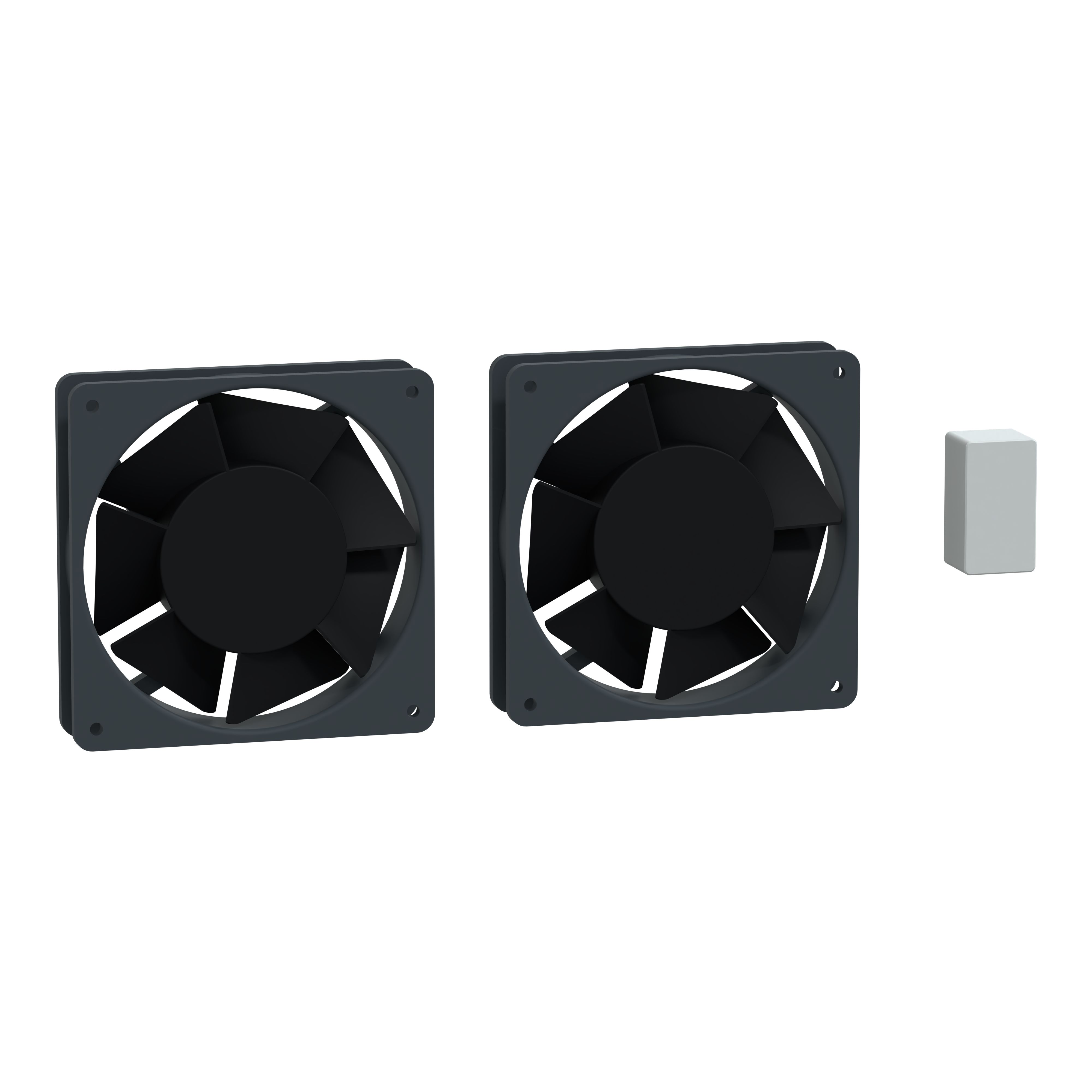 Schneider Electric ClimaSys Series Ventilation Device, 120 mm Dia., 75 mm H, 120 mm D, 120mm W
