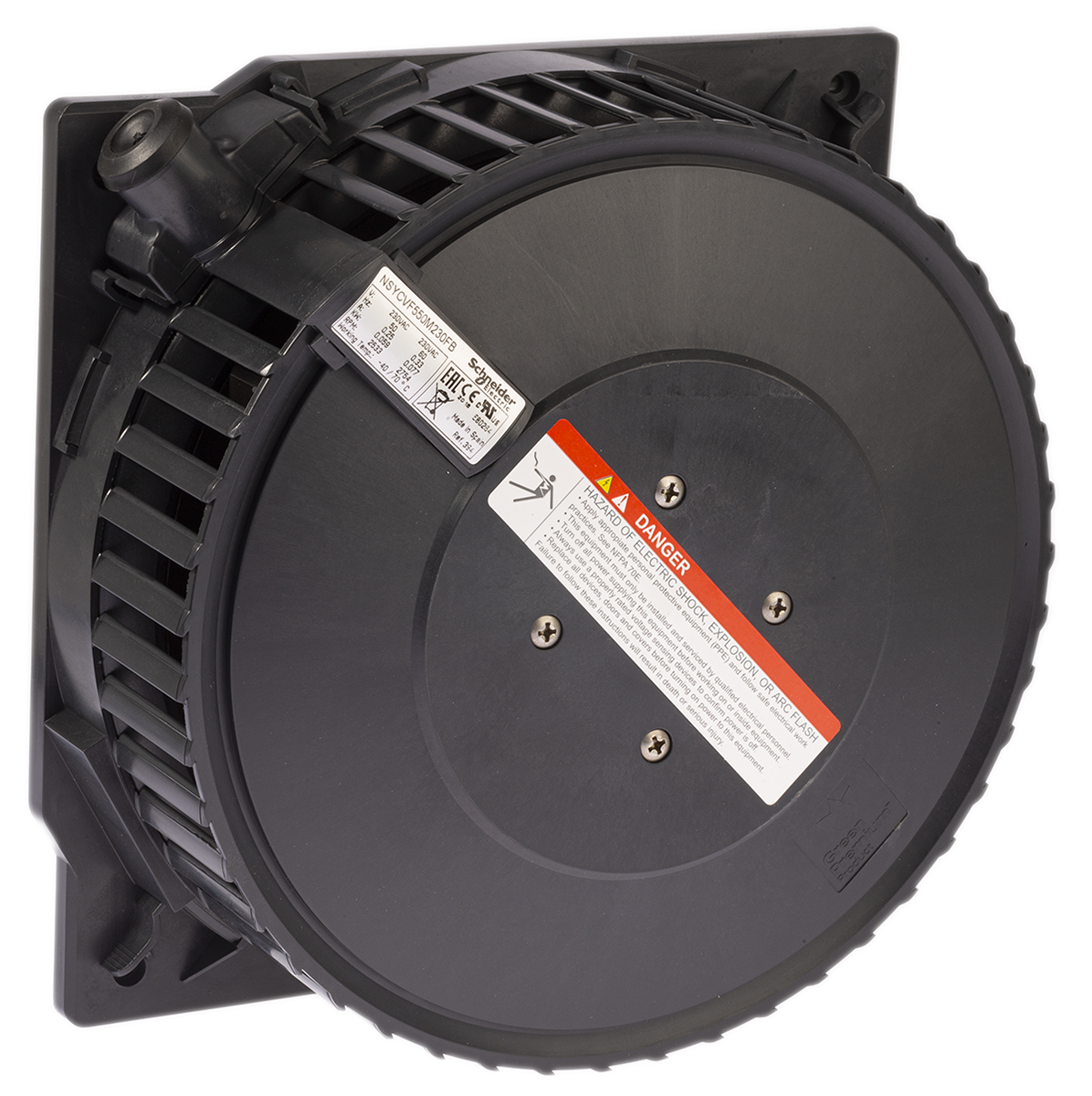 Schneider Electric ClimaSys Series Enclosure Fan, 550 m³/h 230V ac 260 mm 260mm 260 mm